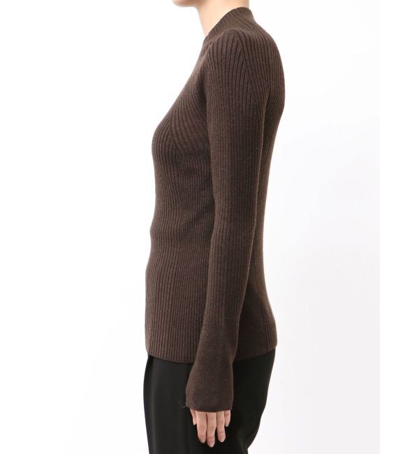 ELENDEEK「HIGH NECK WIDE RIB KT」|ニット・セーター|