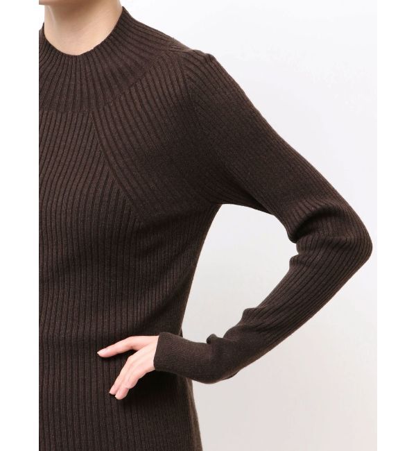 ELENDEEK「HIGH NECK WIDE RIB KT」|ニット・セーター|