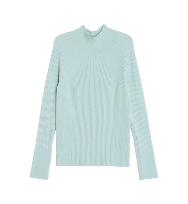 ELENDEEK「HIGH NECK WIDE RIB KT」|ニット・セーター|