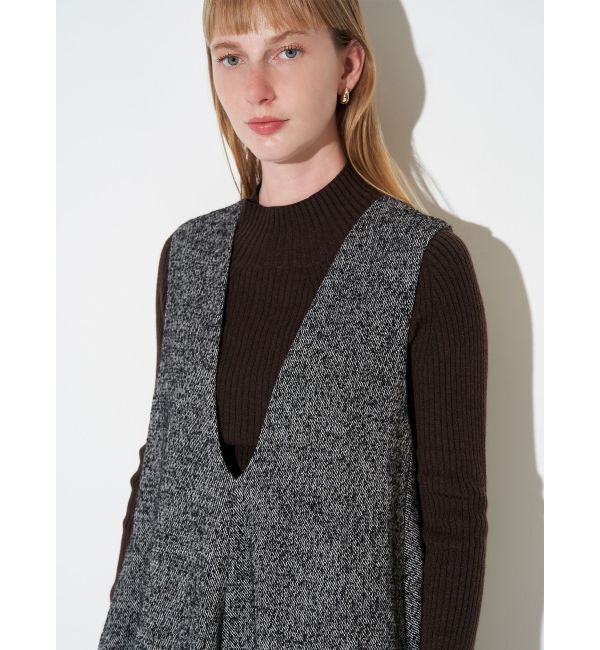 ELENDEEK「HIGH NECK WIDE RIB KT」|ニット・セーター|