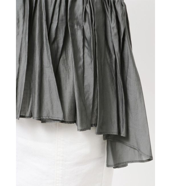 ELENDEEK「ROLL UP PEPLUM BL」|シャツ・ブラウス|