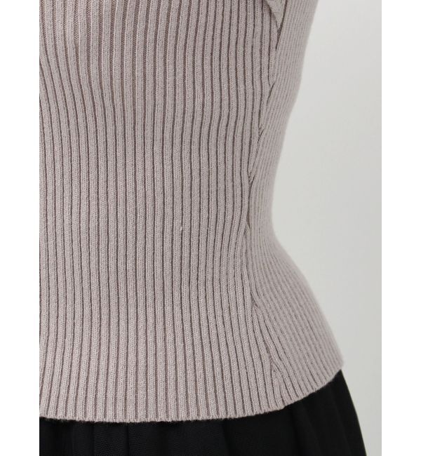 RESEXXY「オフショルレースニットトップス」|ニット・セーター|