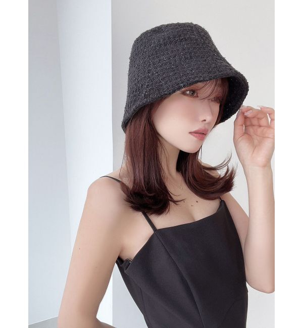 RESEXXY「ツイードバケットハット」|ハット|