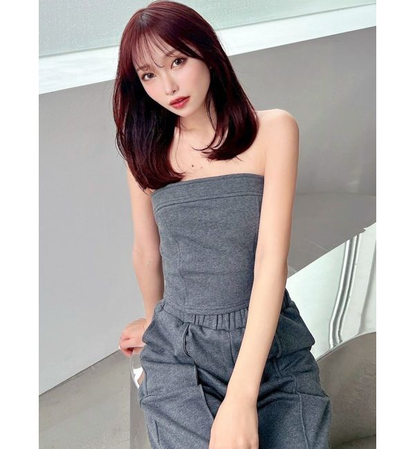 RESEXXY「スウェットベアトップス【セットアップ着用可能】」|キャミソール|