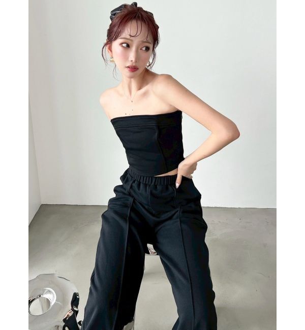 RESEXXY「スウェットベアトップス【セットアップ着用可能】」|キャミソール|