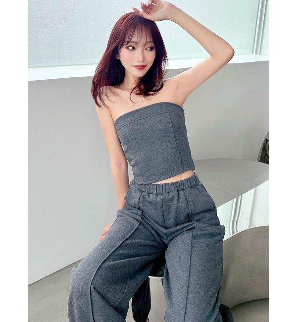 RESEXXY「スウェットベアトップス【セットアップ着用可能】」|キャミソール|