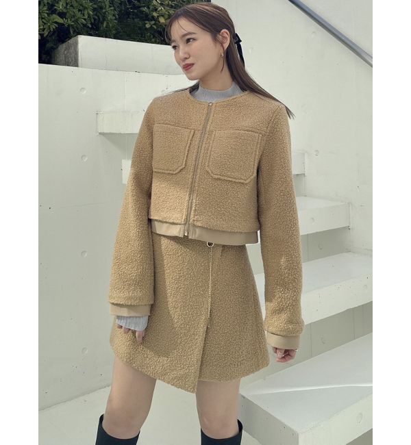 dazzlin「【SETUP】レディミニスカート※セットアップ対応」|スカート|