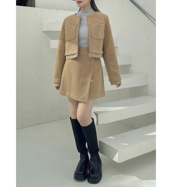 dazzlin「【SETUP】レディミニスカート※セットアップ対応」|スカート|