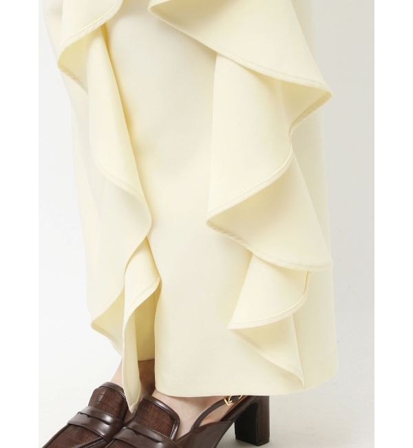 dazzlin「ビッグフリルアシメワイドパンツ」|その他|