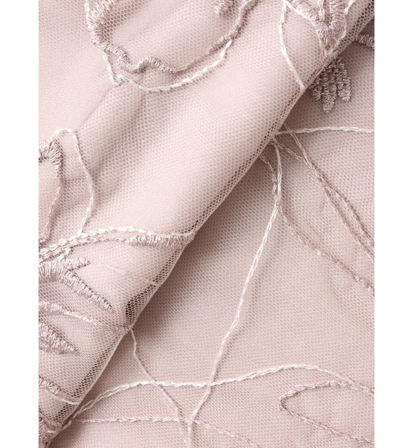 MERCURYDUO「エンブロイダリーラッフルワンピース」|ワンピース|