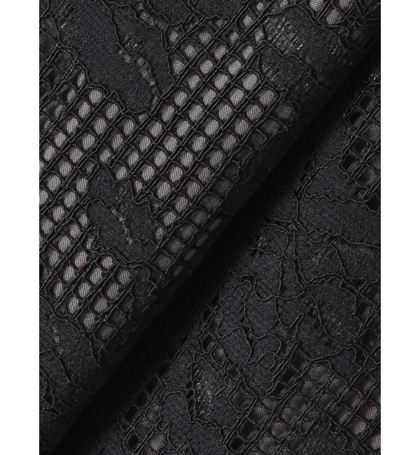 MERCURYDUO「レースベアドッキングワンピース」|ワンピース|