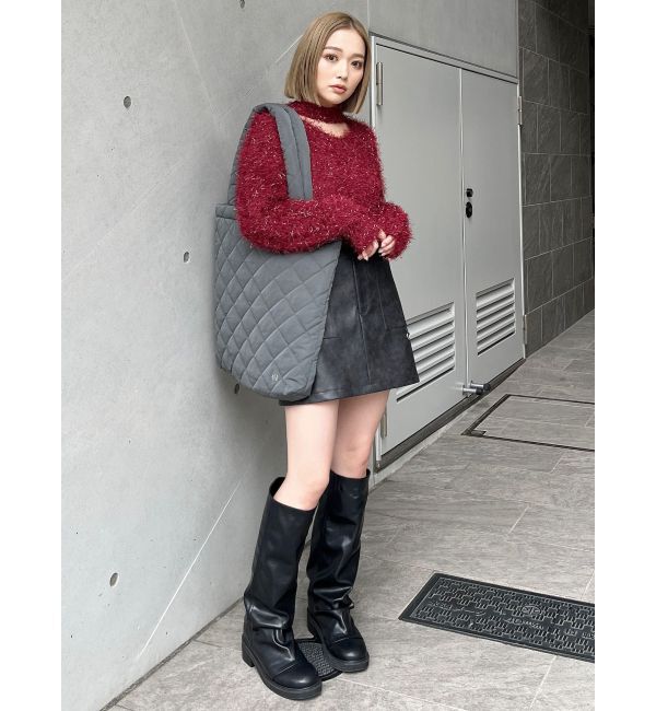 MURUA「フェザーチョーカーニット」|ニット・セーター|