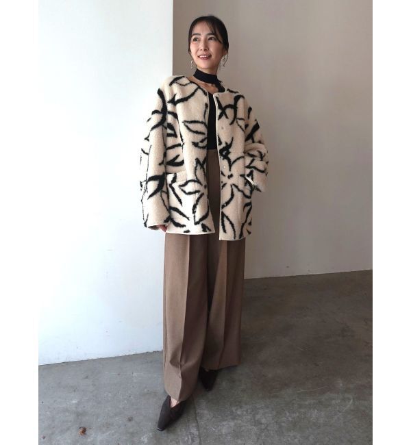 LAGUNAMOON「【REVIVAL】リバーシブルボアブルゾン」|その他|