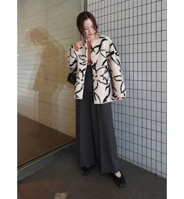 LAGUNAMOON「【REVIVAL】リバーシブルボアブルゾン」|その他|