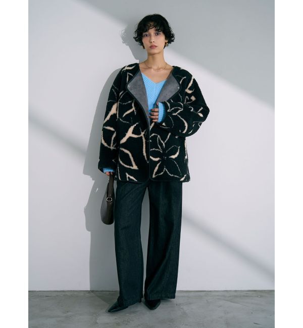 LAGUNAMOON「【REVIVAL】リバーシブルボアブルゾン」|その他|