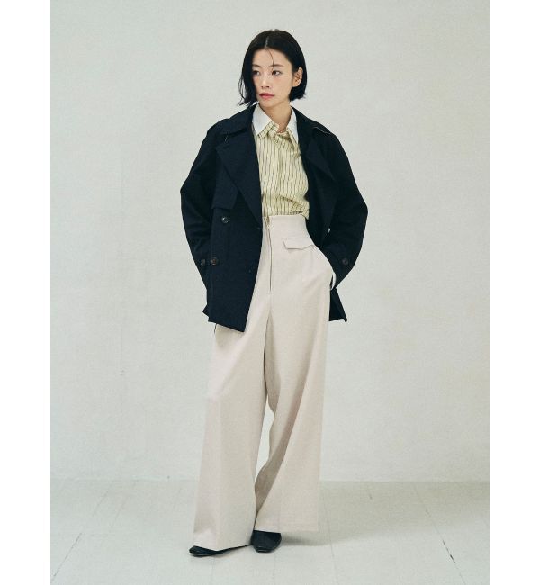 LAGUNAMOON「ミディアムトレンチコート」|トレンチコート|