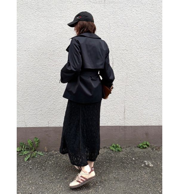 LAGUNAMOON「ミディアムトレンチコート」|トレンチコート|