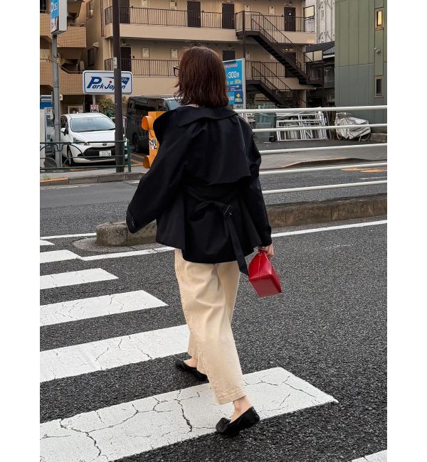 LAGUNAMOON「ミディアムトレンチコート」|トレンチコート|