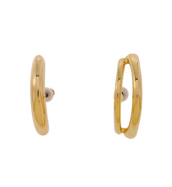 LAGUNAMOON「アシメパーツデザインピアス」|ピアス|ゴールド