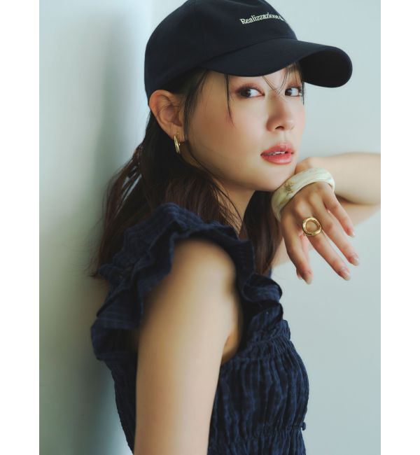 LAGUNAMOON「【FILA別注】バックリボンロゴキャップ」|キャップ・キャスケット|