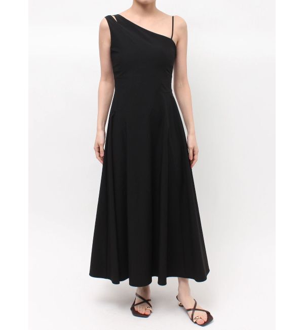 LAGUNAMOON「アシメデザインフレアワンピース」|ワンピース|