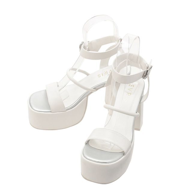 EVRIS「チャンキーヒールサンダル」|サンダル|