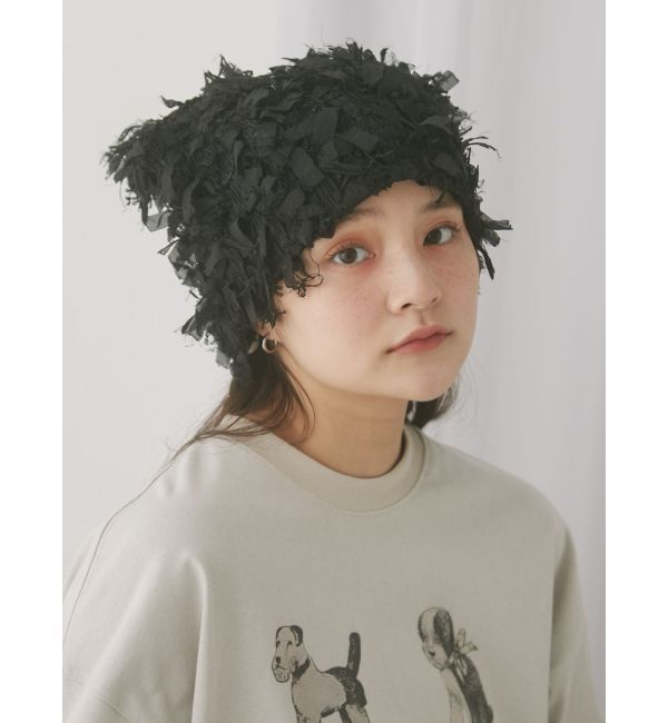 merry jenny「fuwafuwa knit hat」|ニット帽|