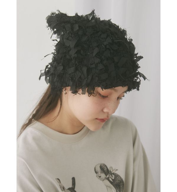 merry jenny「fuwafuwa knit hat」|ニット帽|