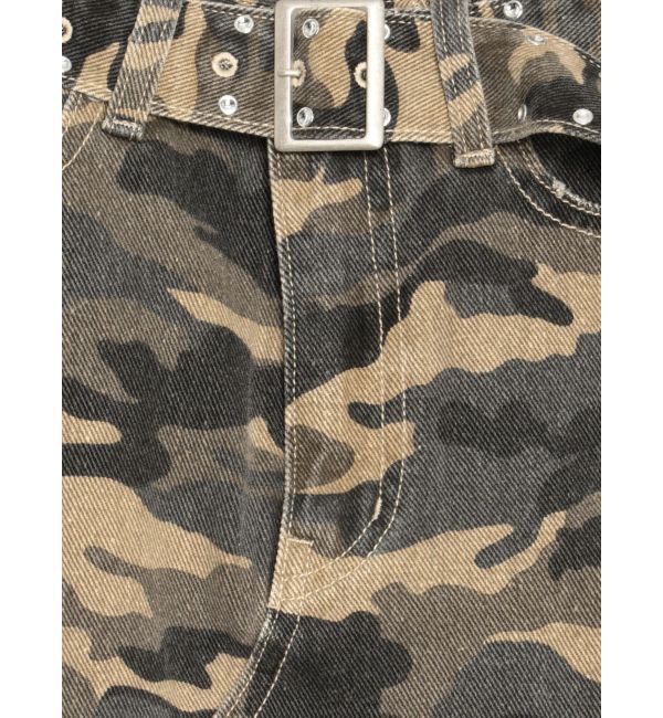 GYDA「【TINY】レッグウォーマー付きミニスカートライクショートパンツ」|スカート|