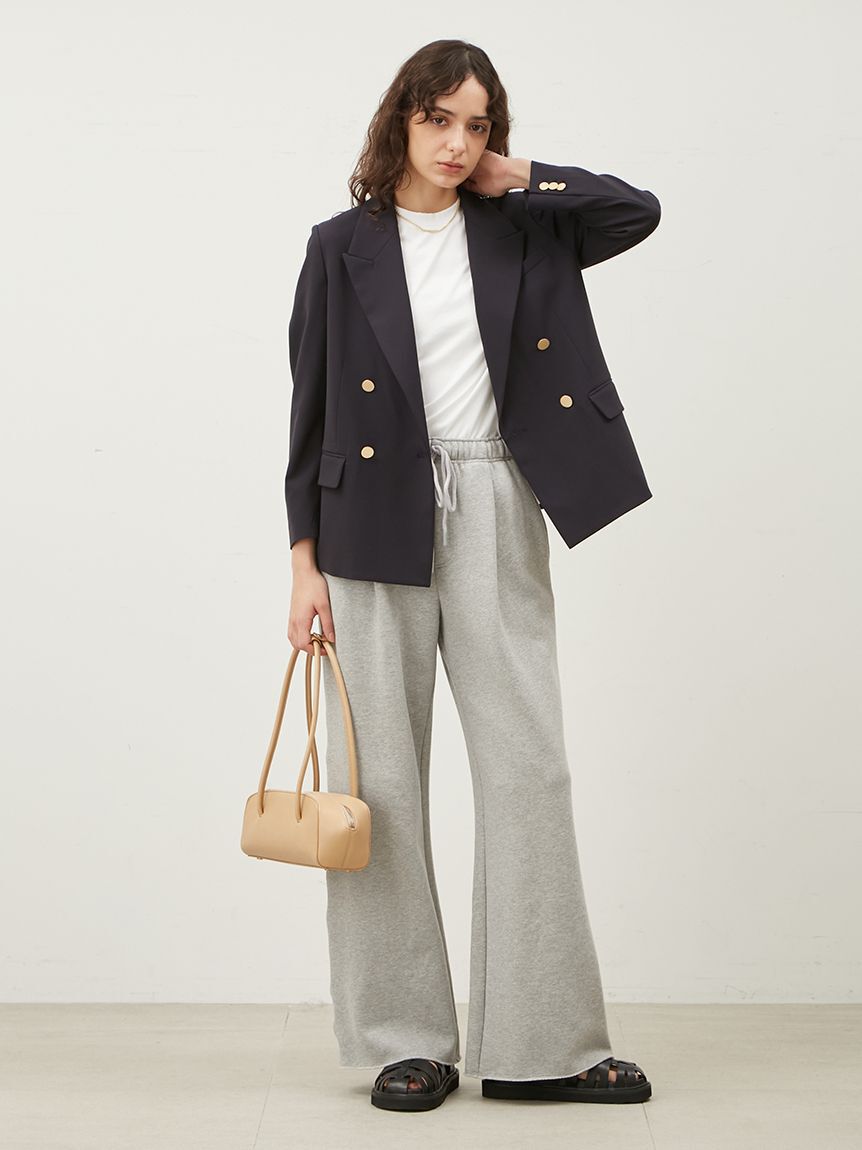 Mila Owen「金釦ダブルブレストブレザー」|テーラードジャケット|
