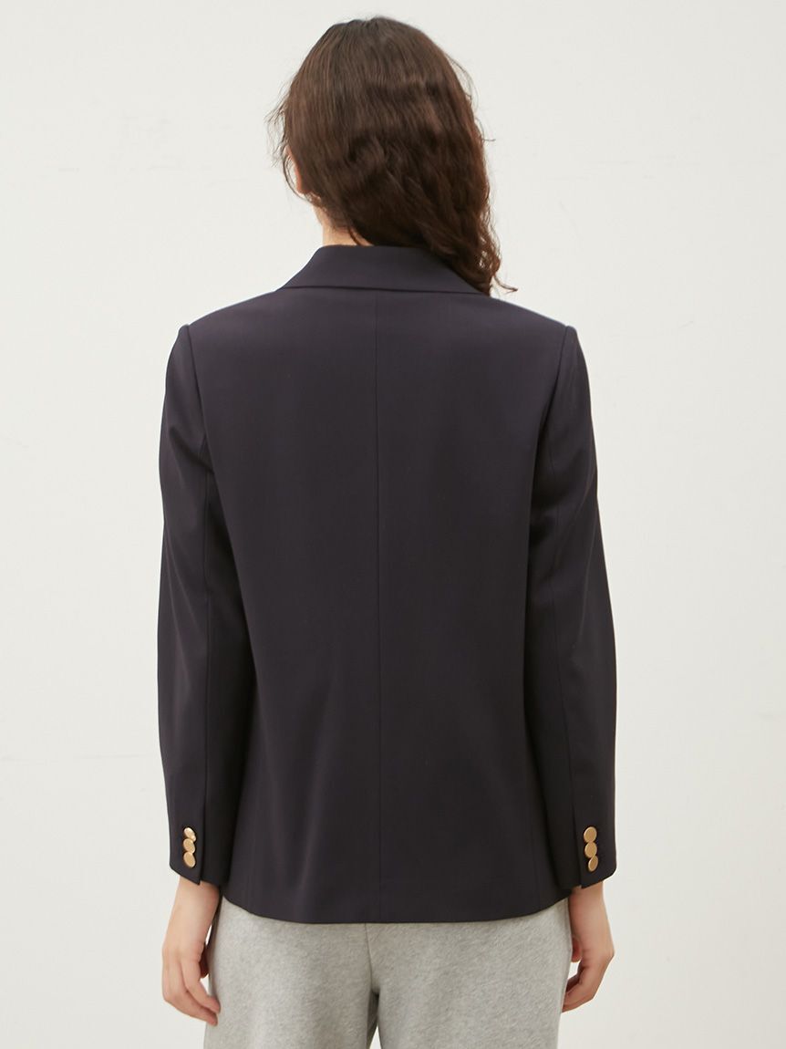 Mila Owen「金釦ダブルブレストブレザー」|テーラードジャケット|