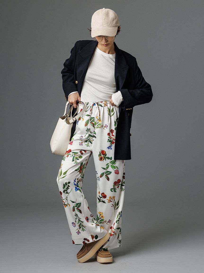 Mila Owen「金釦ダブルブレストロングブレザー」|テーラードジャケット|