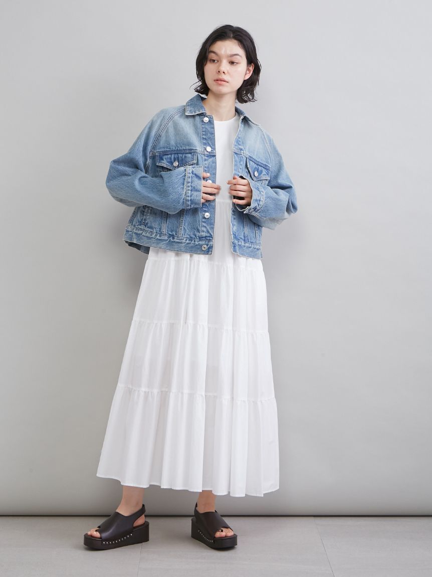 Mila Owen「フレアＧジャン」|デニムジャケット|