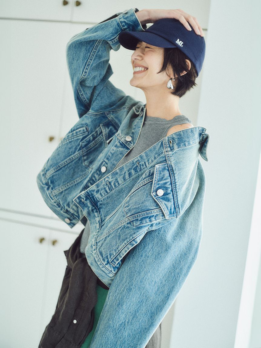 Mila Owen「フレアＧジャン」|デニムジャケット|