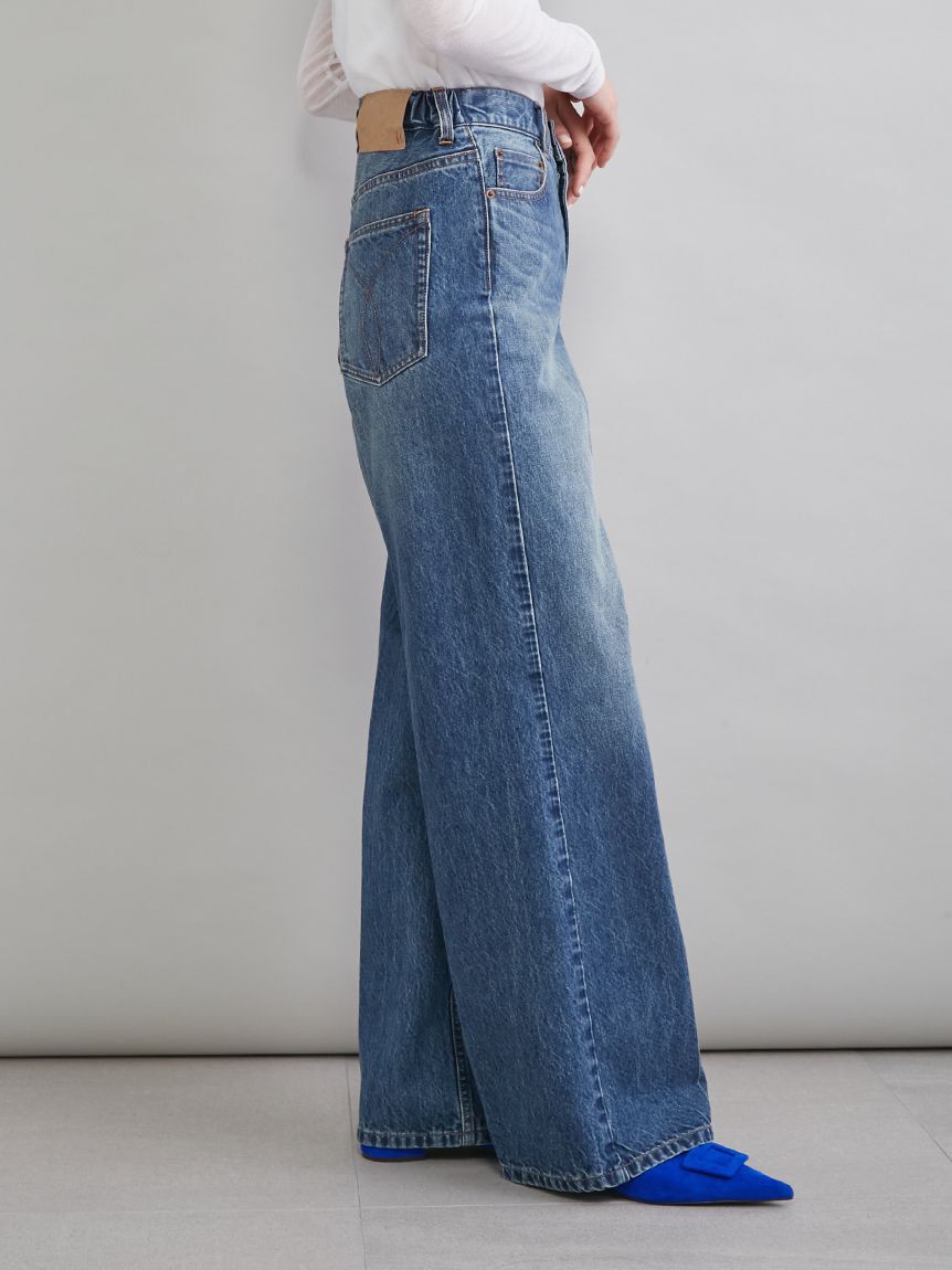 Mila Owen「バギーフレアデニム」|デニム|