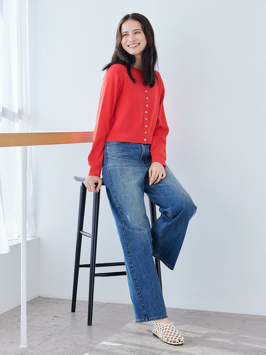 Mila Owen「バギーフレアデニム」|デニム|