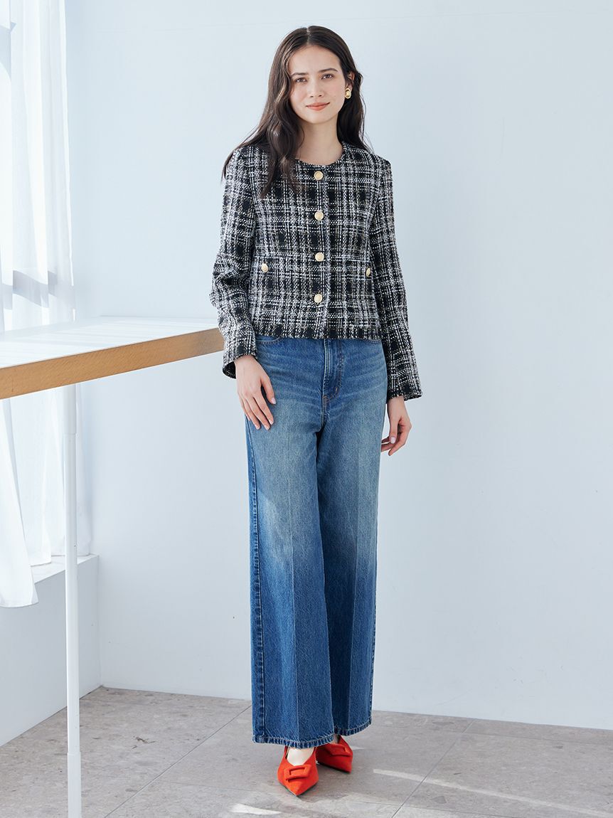 Mila Owen「バギーフレアデニム」|デニム|