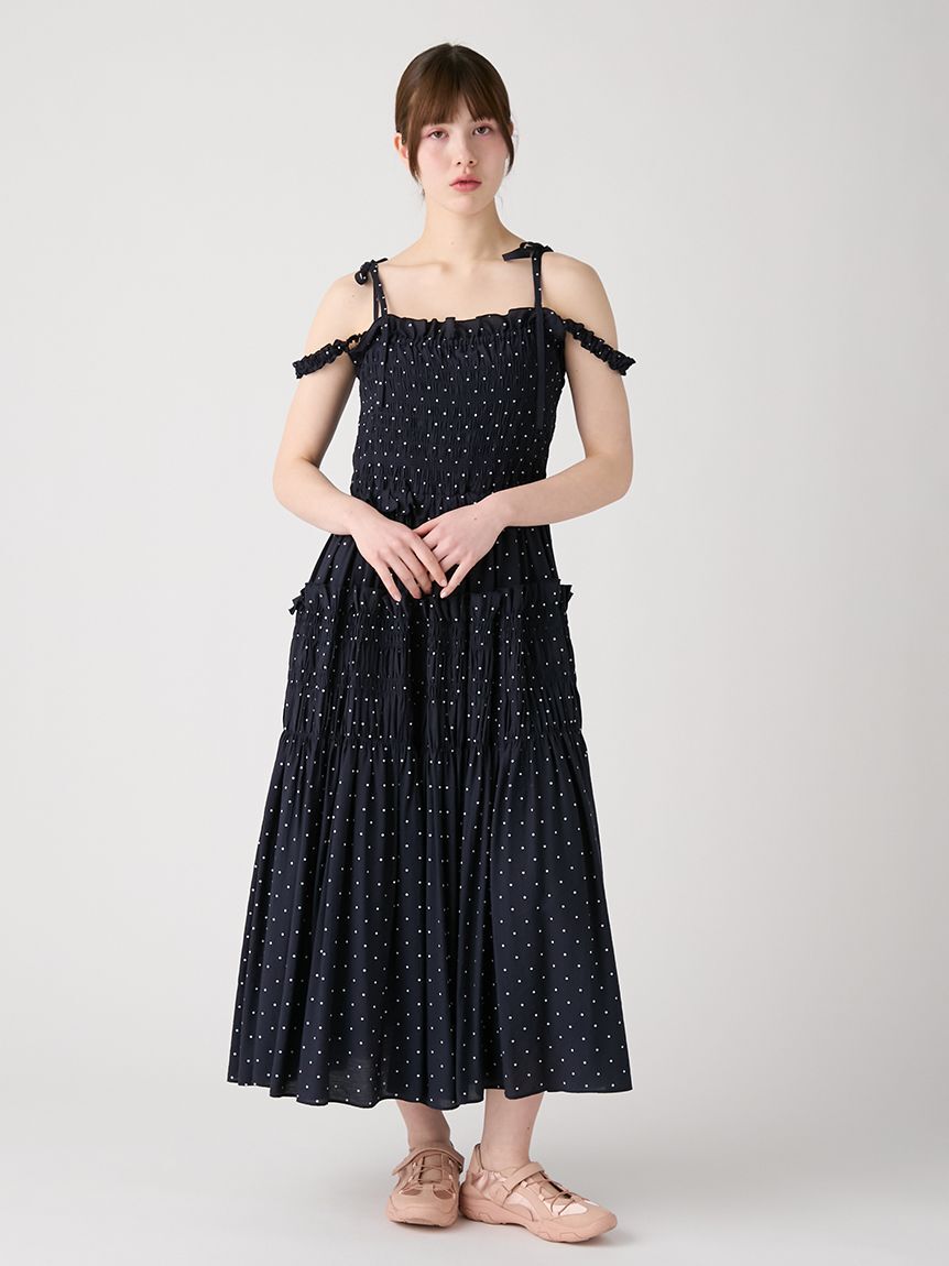 FURFUR「ボリュームシャーリングワンピース」|ワンピース|