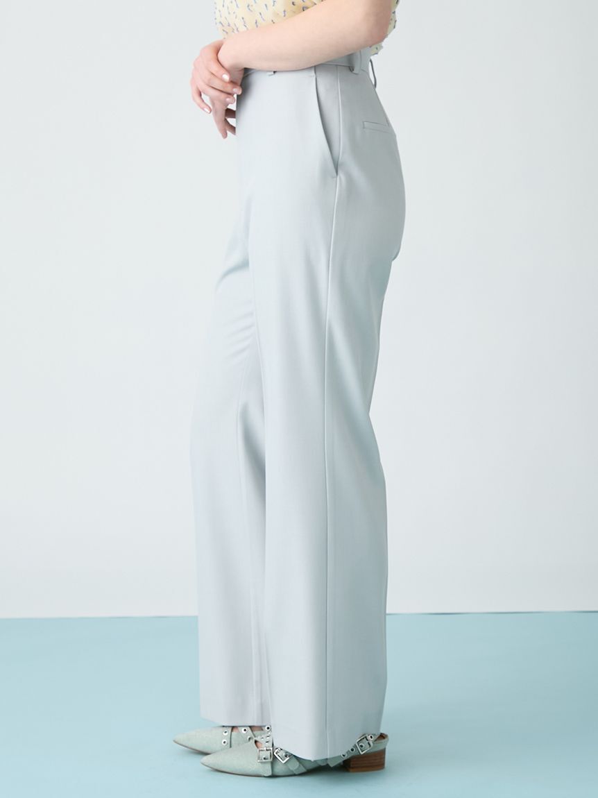 FURFUR「センタープレスフレアパンツ」|チノ|