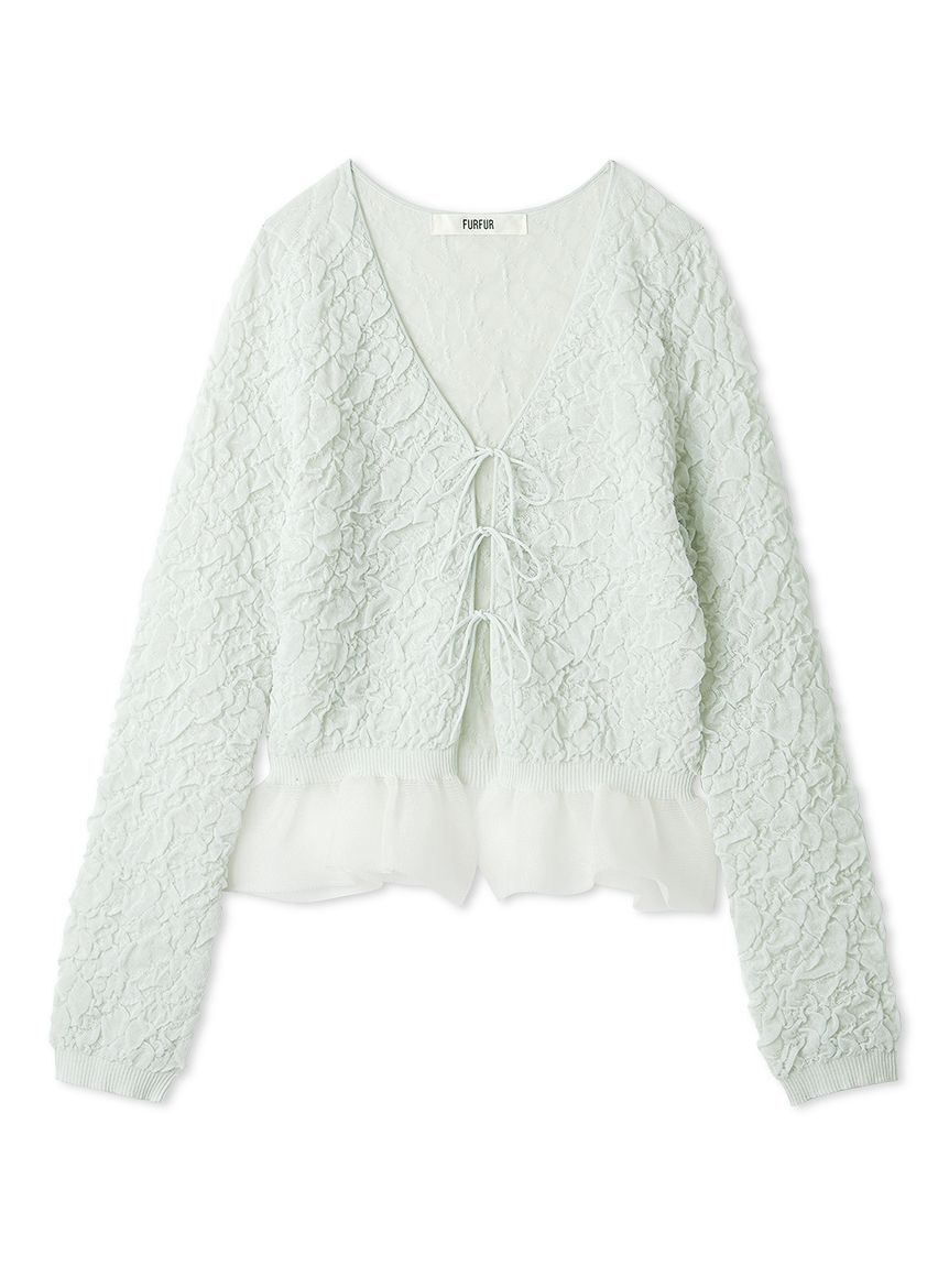 FURFUR「クリンクルシアーカーディガン」|カーディガン|