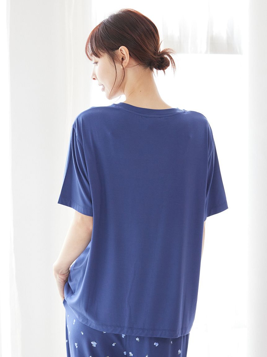 gelato pique「【接触冷感】モチーフ4柄Tシャツ」|ルームウェア|