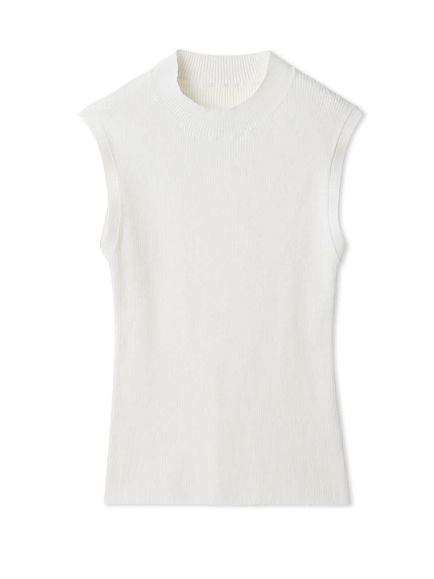 SNIDEL「デザインシャツレイヤードニットトップス」|ニット・セーター|