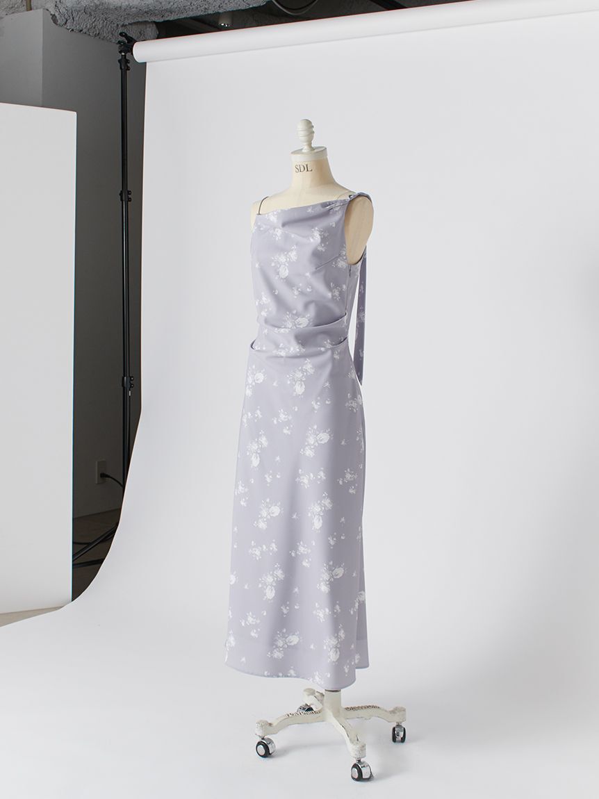 SNIDEL「ドレープキャミワンピース」|ワンピース|