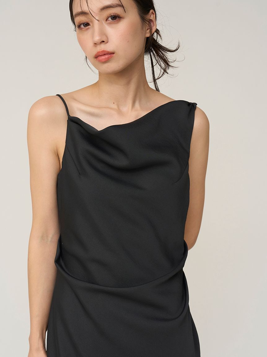 SNIDEL「ドレープキャミワンピース」|ワンピース|