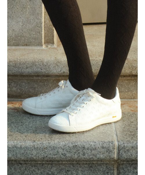 CELFORD「【CELFORD GOLF】　ロゴエンボススパイクレスシューズ」|シューズ|WHT