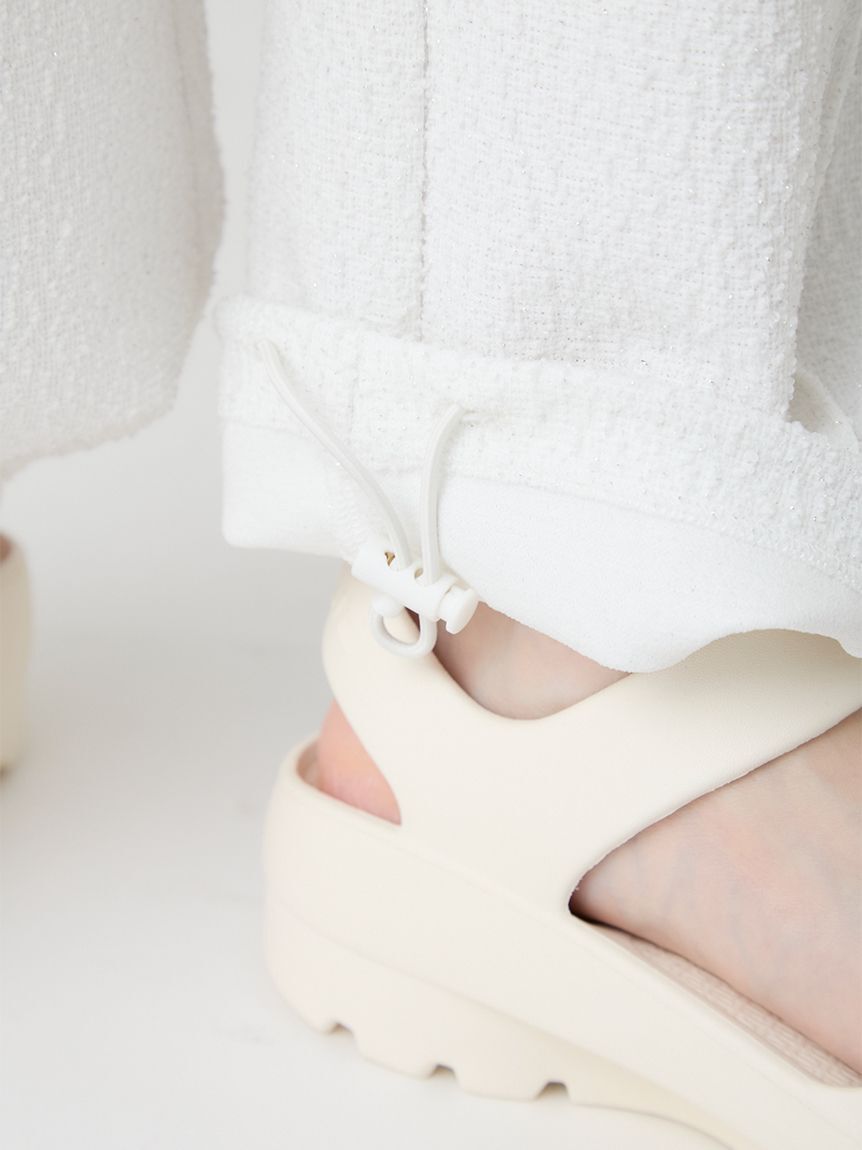 CELFORD「【UVカット】カットツイードロングパンツ」|チノ|