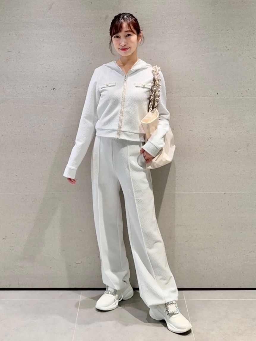 CELFORD「【UVカット】カットツイードロングパンツ」|チノ|