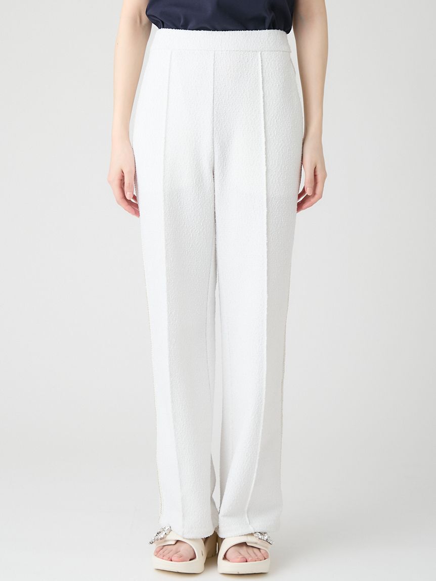 CELFORD「【UVカット】カットツイードロングパンツ」|チノ|