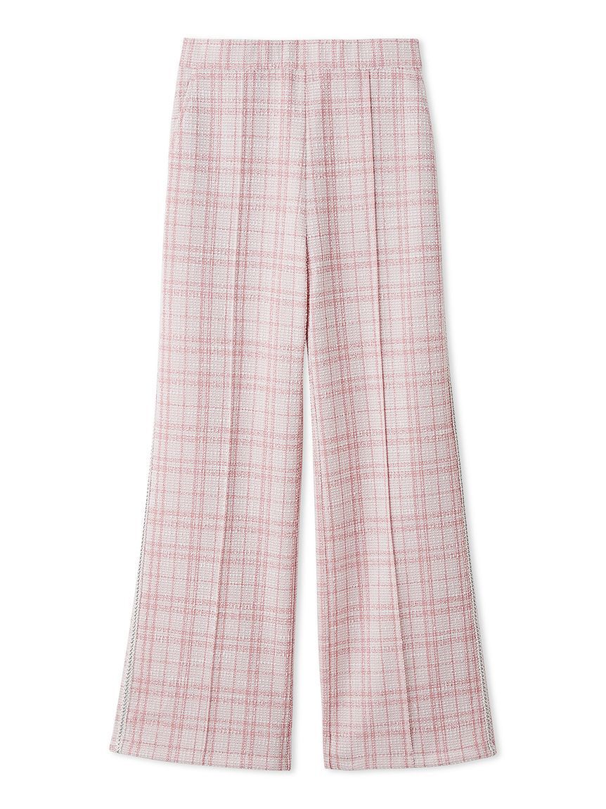 CELFORD「【UVカット】カットツイードロングパンツ」|チノ|