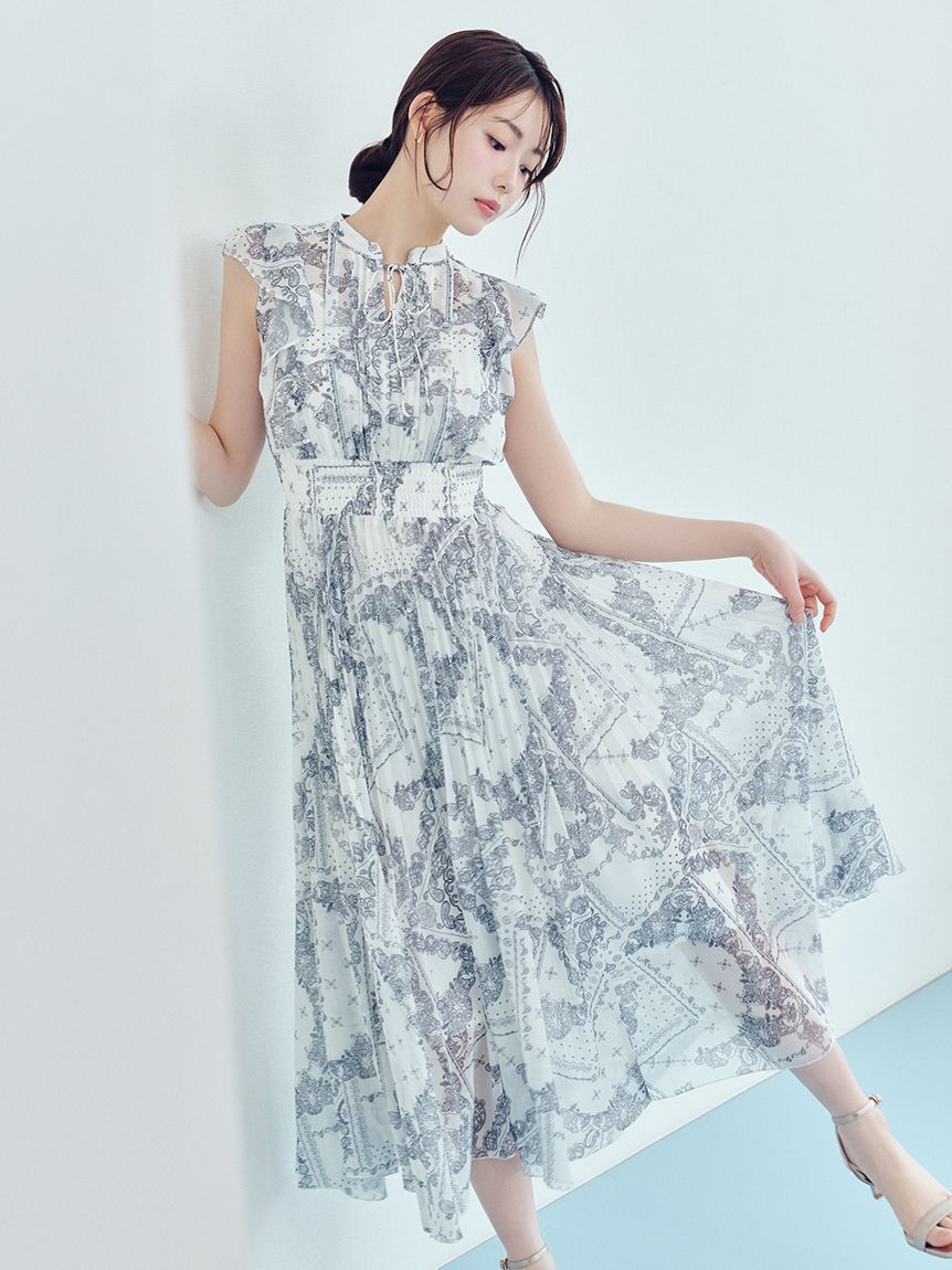 CELFORD「バンダナシフォンワンピース」|ワンピース|OWHT